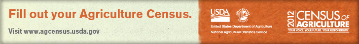 A partial sign reading 'Census.' with an orange gradient on the right.