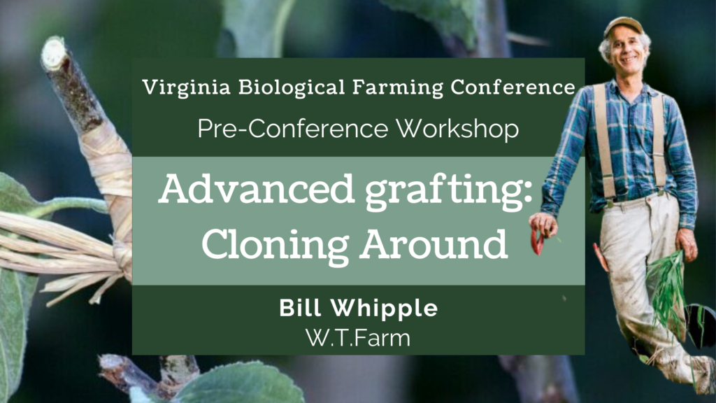 Workshop banner for advanced grafting and cloning in agriculture.