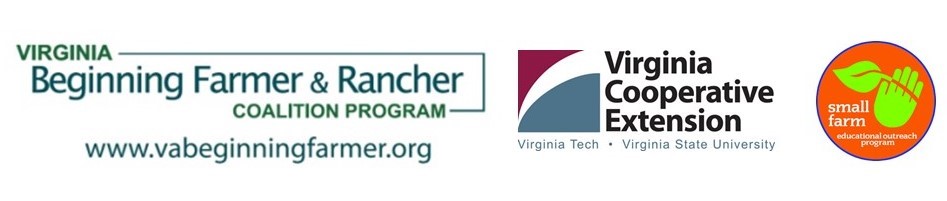 Logos of Virginia farming and cooperative programs.