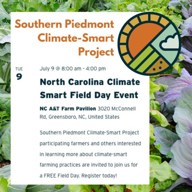 Interested in the Southern Piedmont Climate-Smart Project? Come on down ...